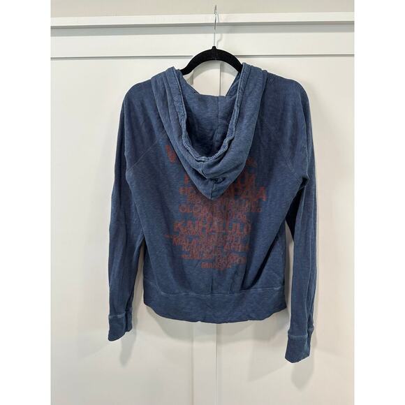 James Perse Vintage French Terry Full Zip Hoodie Size 3(L) - Picture 2 of 5